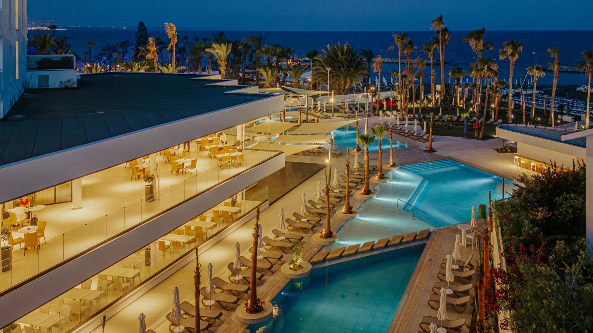 Lordos Beach Hotel & Spa Larnaca Exterior foto