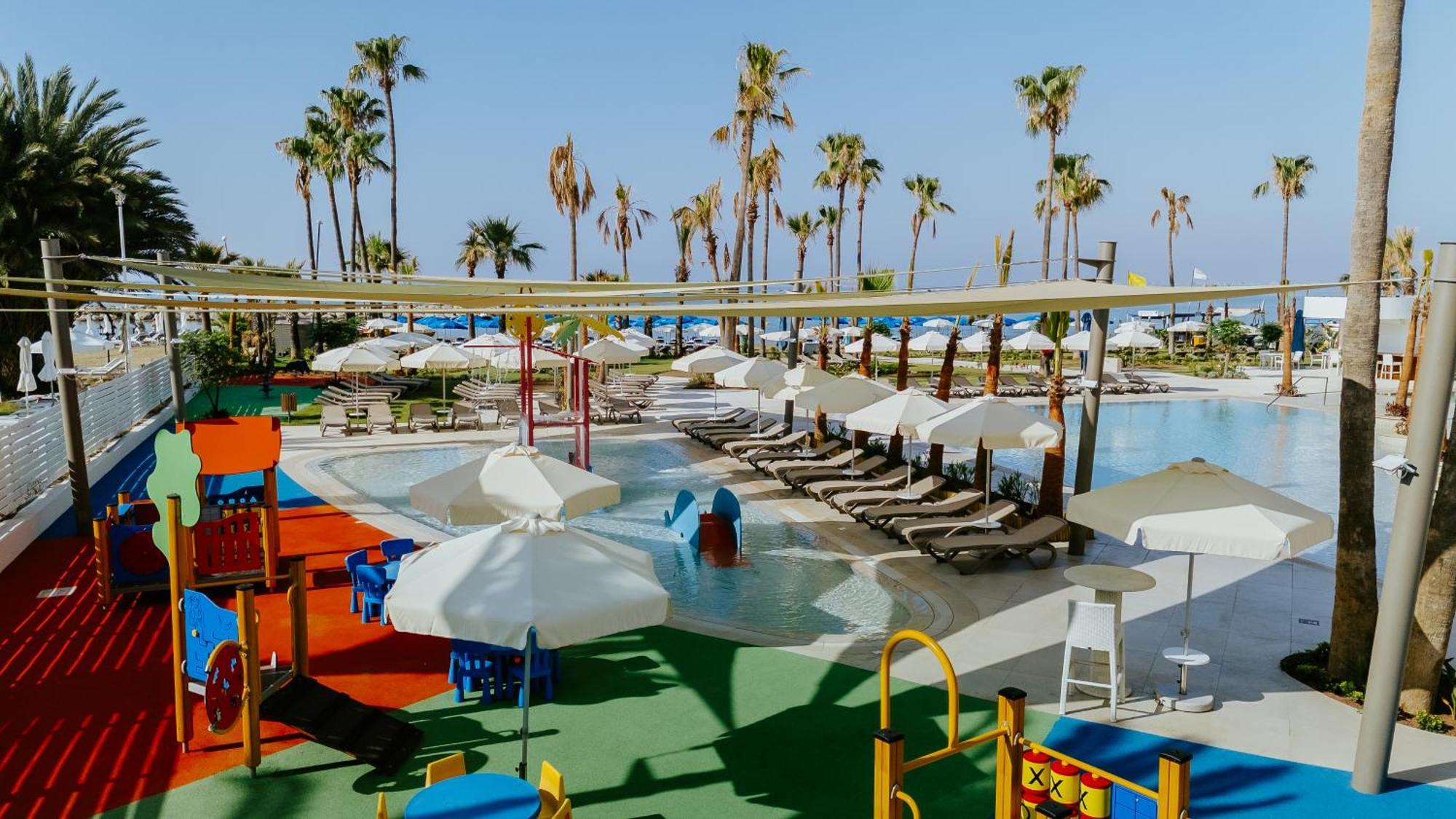 Lordos Beach Hotel & Spa Larnaca Exterior foto