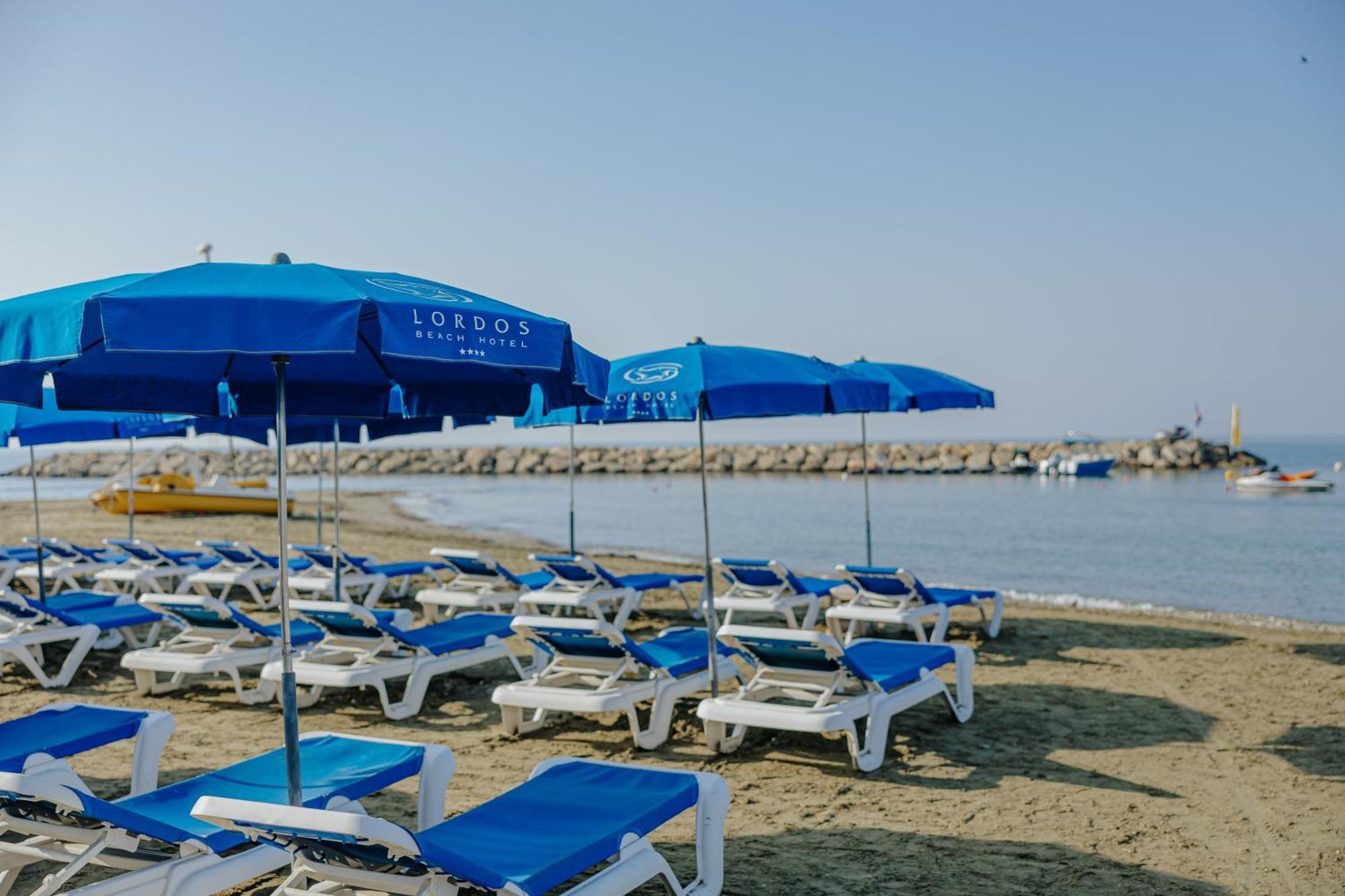 Lordos Beach Hotel & Spa Larnaca Exterior foto