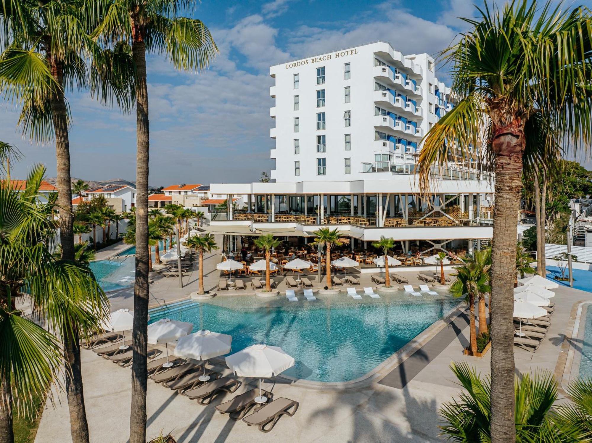 Lordos Beach Hotel & Spa Larnaca Exterior foto