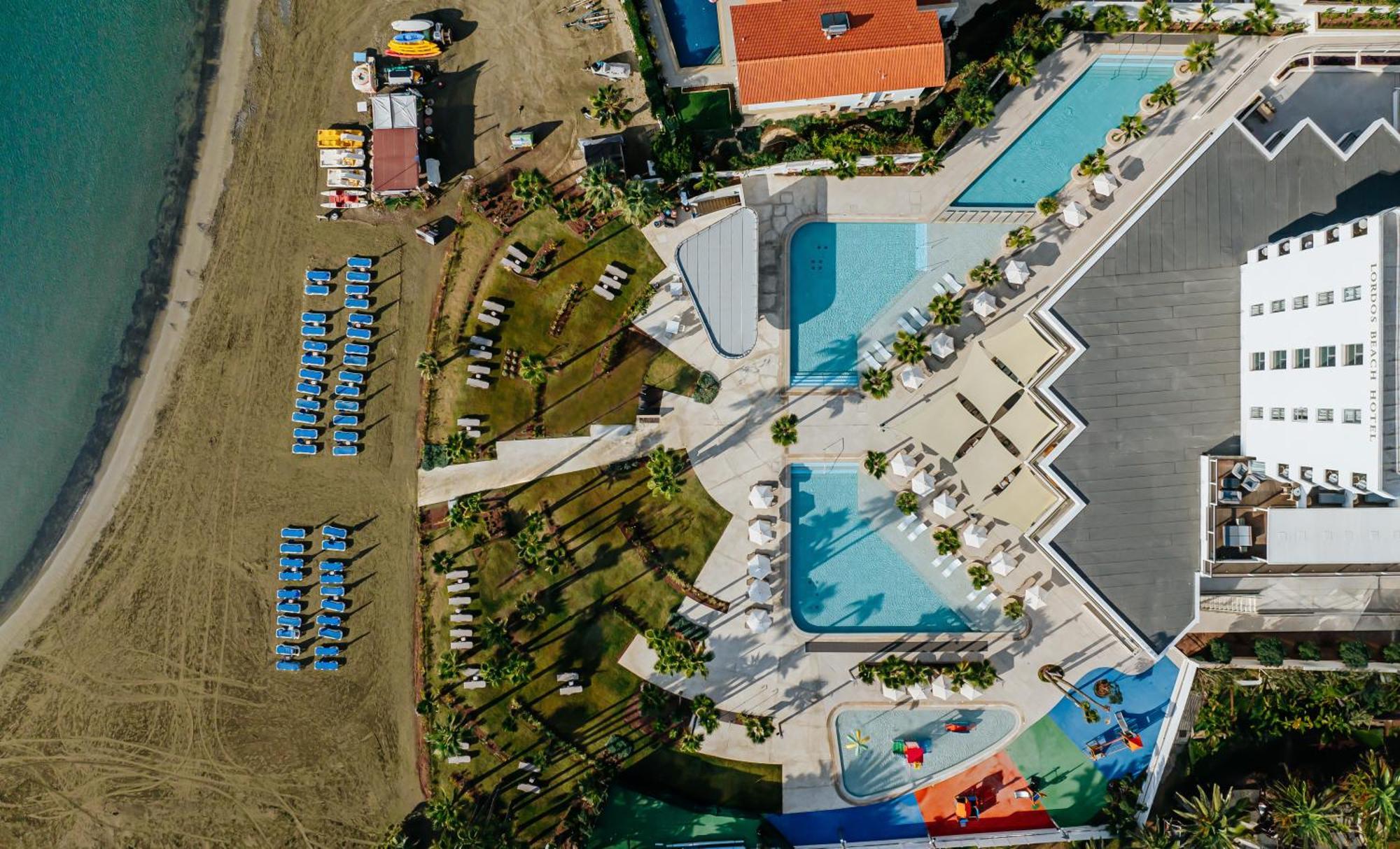 Lordos Beach Hotel & Spa Larnaca Exterior foto
