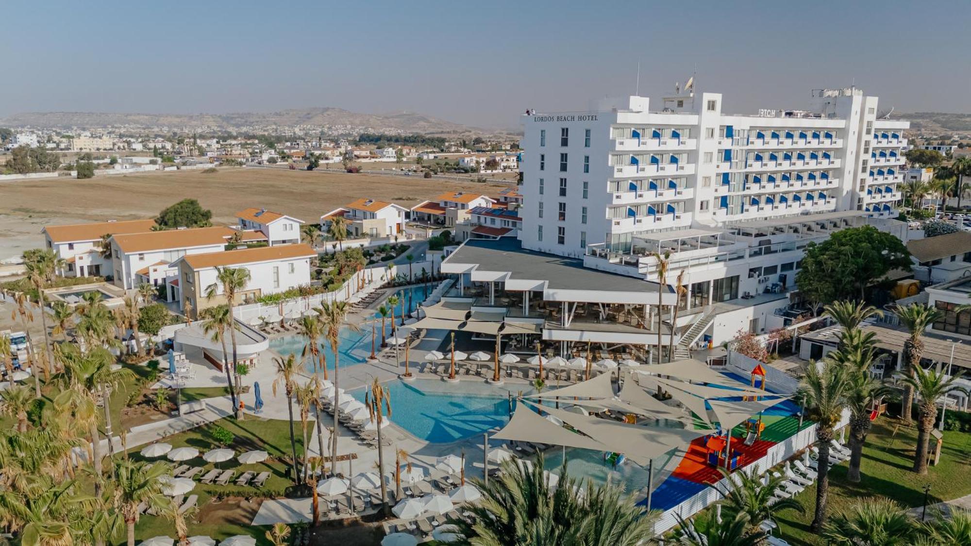 Lordos Beach Hotel & Spa Larnaca Exterior foto