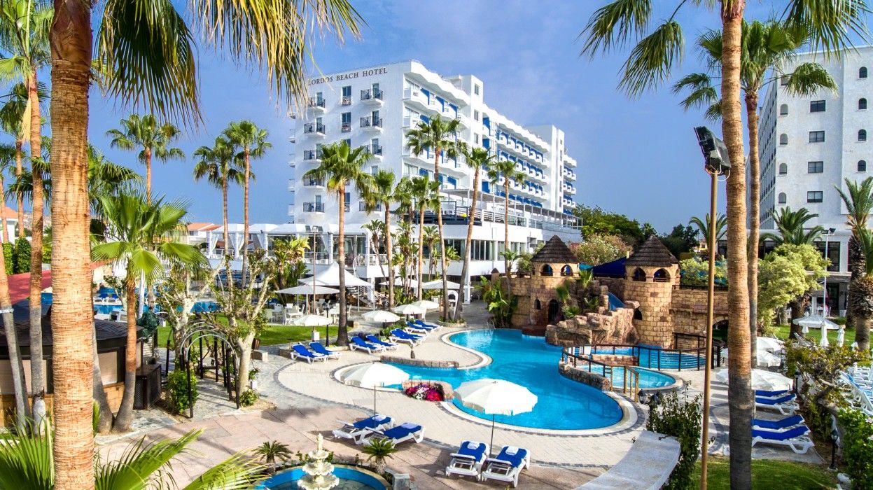 Lordos Beach Hotel & Spa Larnaca Exterior foto